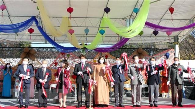 Quảng bá văn hóa và ẩm thực tại Lễ hội Việt Nam tại Nhật Bản - Báo Long An Online